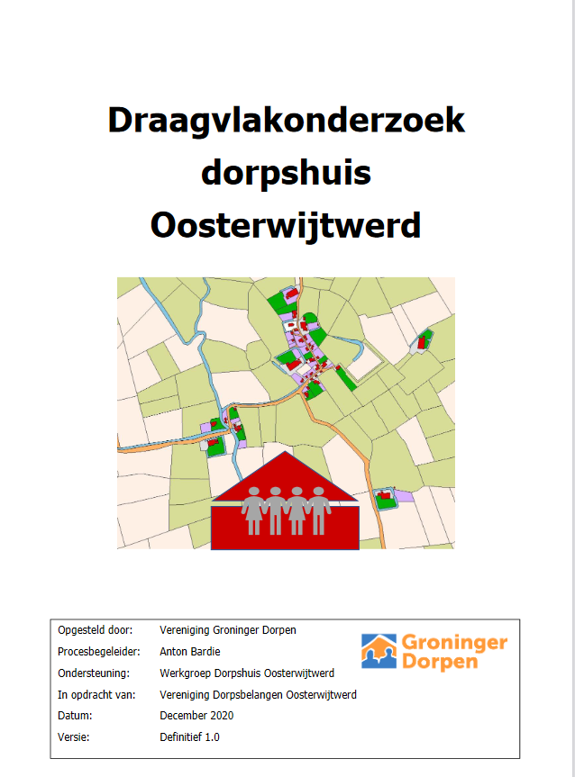 Draagvlakonderzoek dorpshuis Oosterwijtwerd